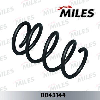 Пружина подвески citroen jumper/peugeot boxer 06- 16q/20q передняя - Miles DB43144