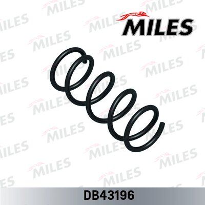 Пружина подвески mitsubishi outlander 2.0 di/2.4 16V 06- перед м/кпп - Miles DB43196
