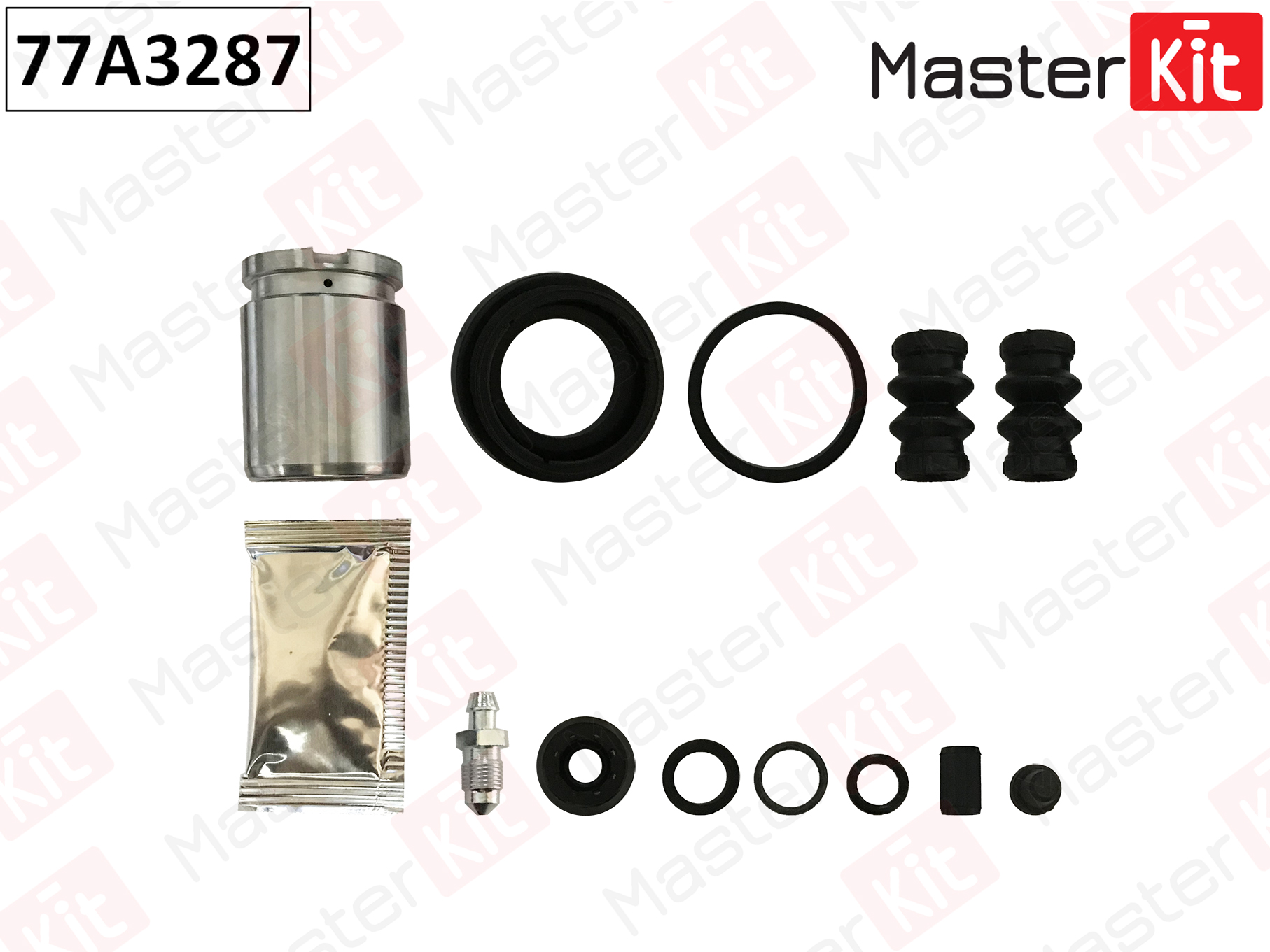 Ремкомплект тормозного суппорта + поршень - Master KiT 77A3287