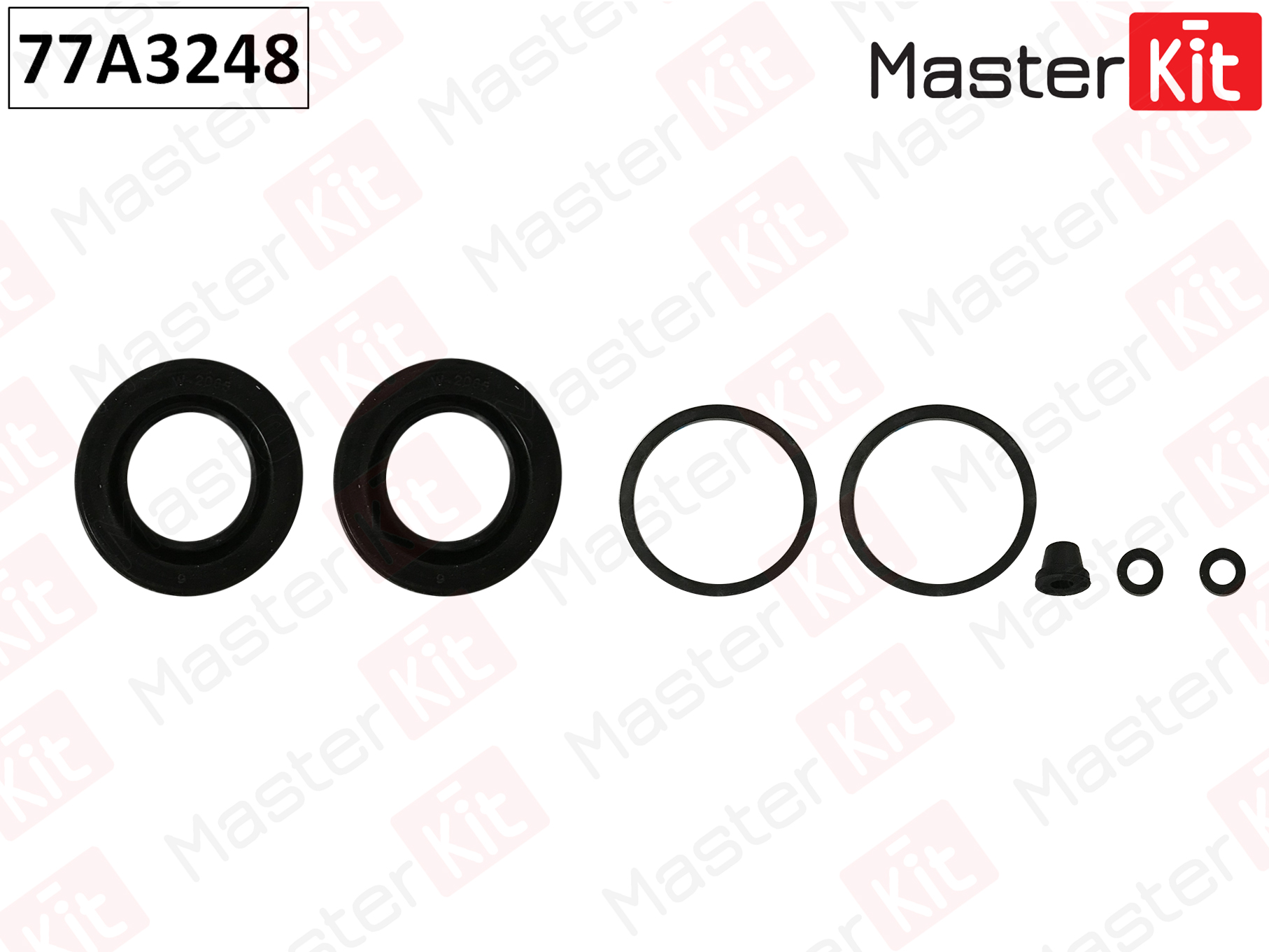 Ремкомплект тормозного суппорта - Master KiT 77A3248