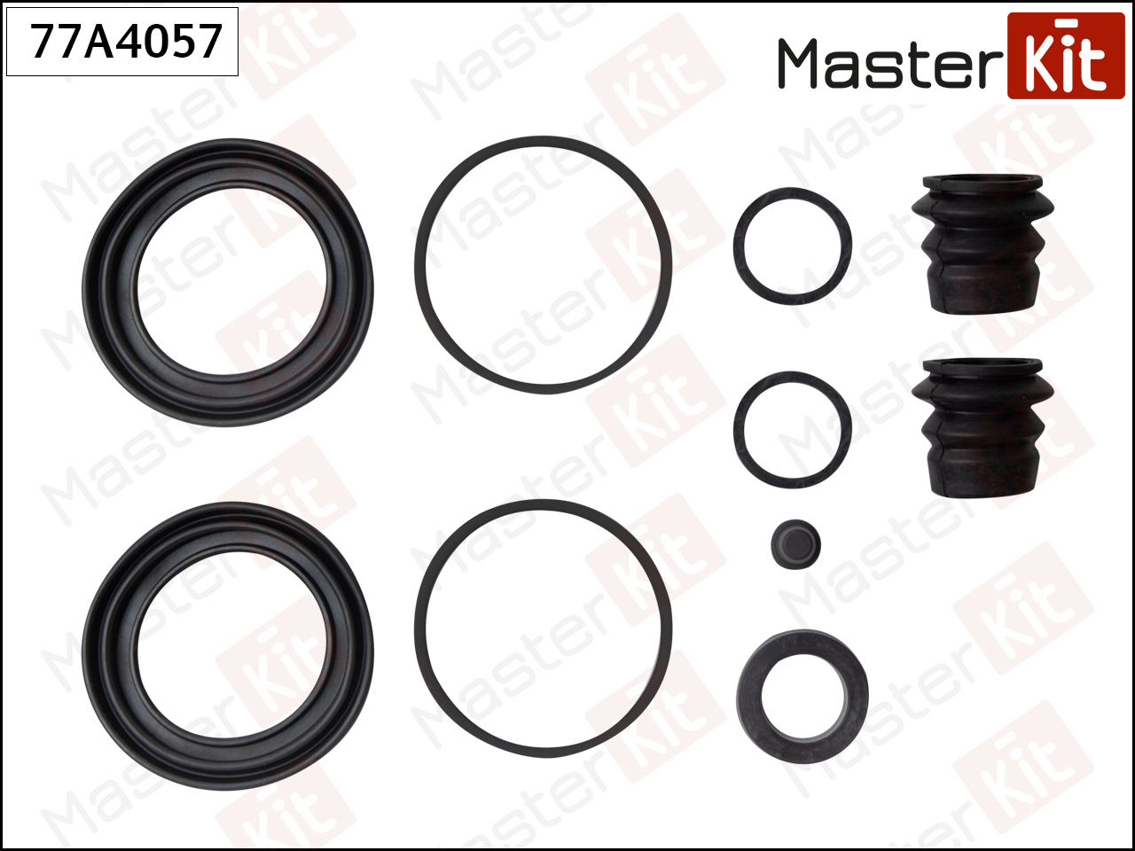 Ремкомплект тормозного суппорта - Master KiT 77A4057