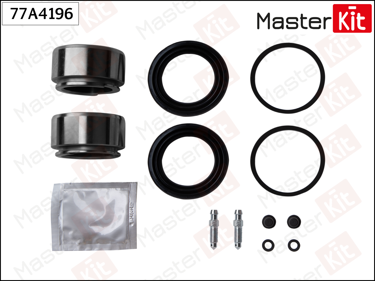 Ремкомплект тормозного суппорта + поршень - Master KiT 77A4196