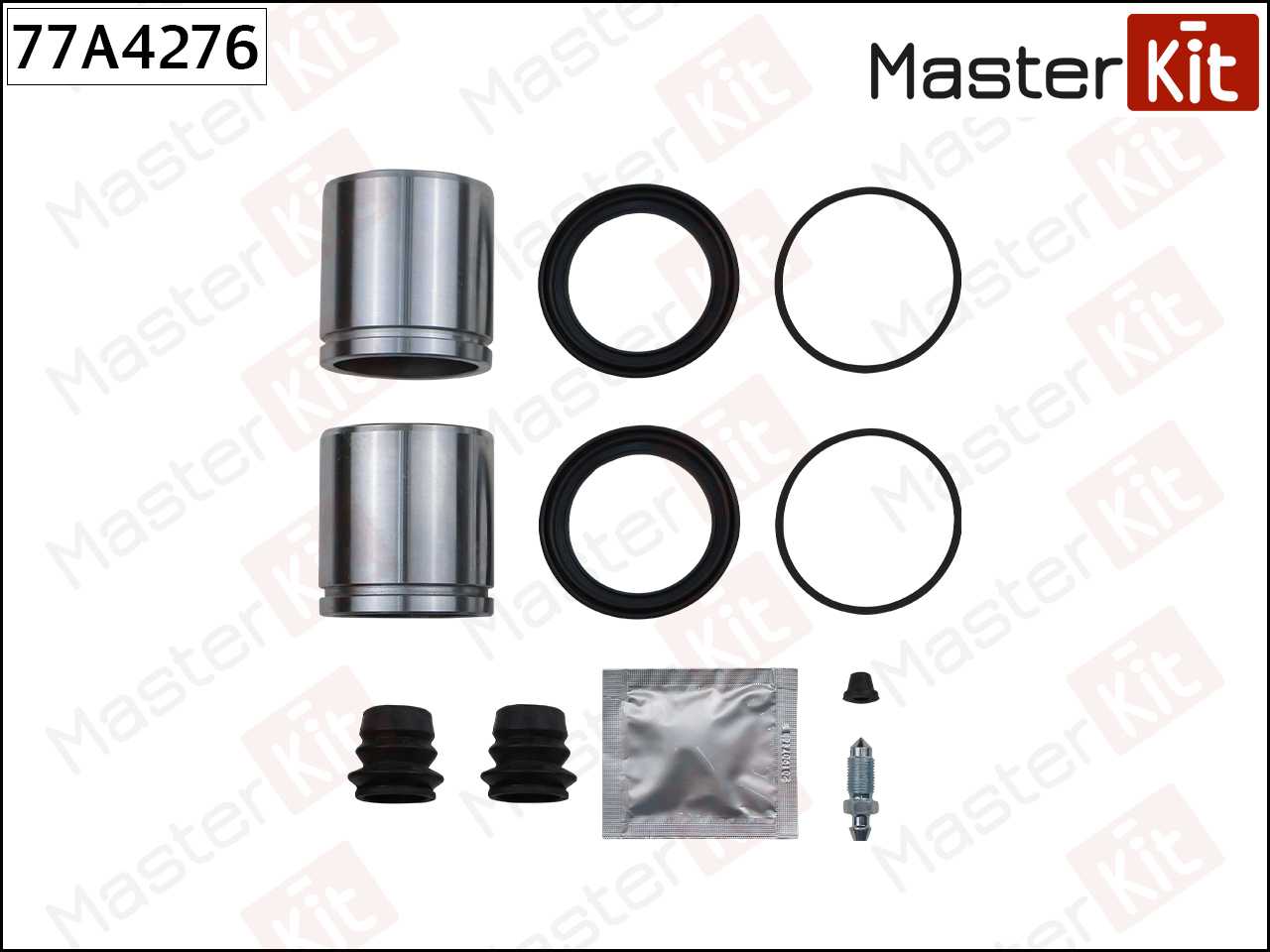 Ремкомплект тормозного суппорта + поршень - Master KiT 77A4276
