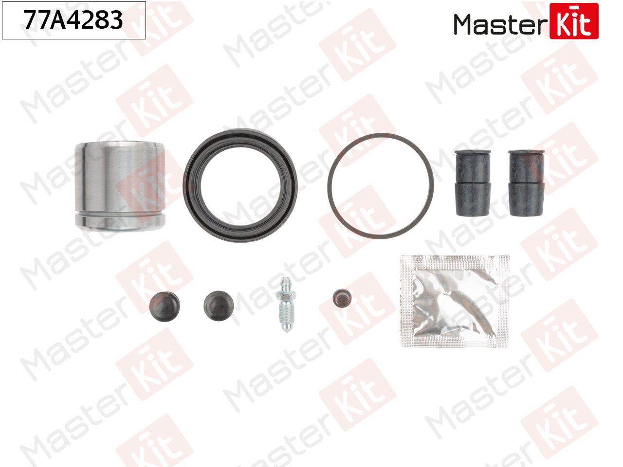 Ремкомплект тормозного суппорта + поршень - Master KiT 77A4283
