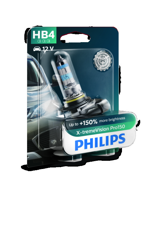 Лампа HB4 X-treme Vision Pro150 B1 Philips                9006XVPB1