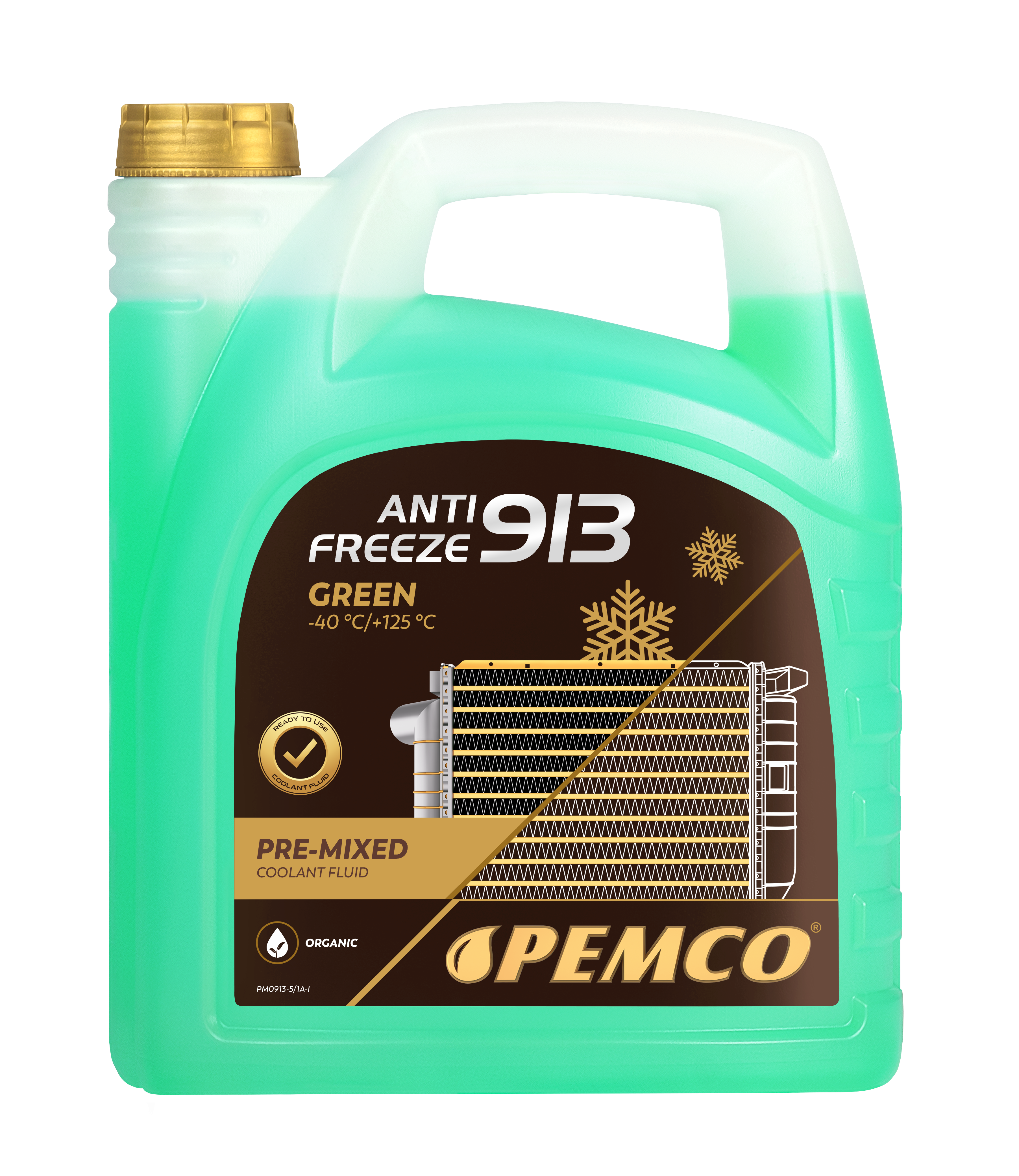 Antifreeze 913 (-40) 5л. - PEMCO PM0913-5
