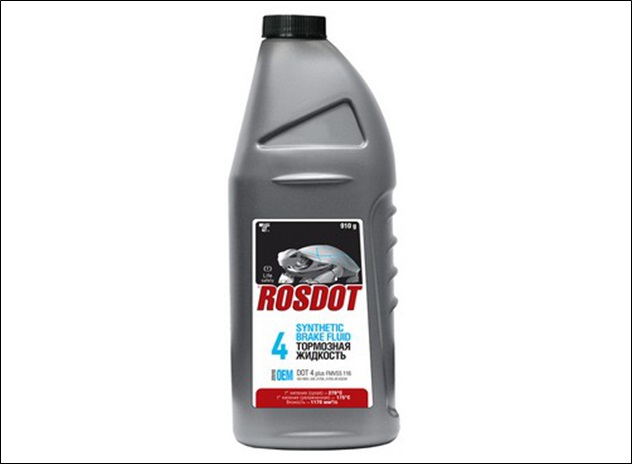Тормозная жидкость dot-4 (0,91l) - ROSDOT 430101H03