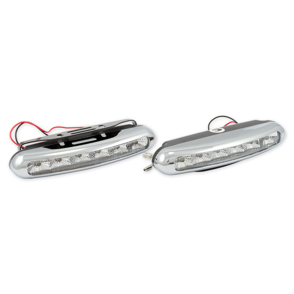 Дневные ходовые огни светодиодные 6 LED 150х25 мм . 12 в 2 шт. - ARNEZI A0802003