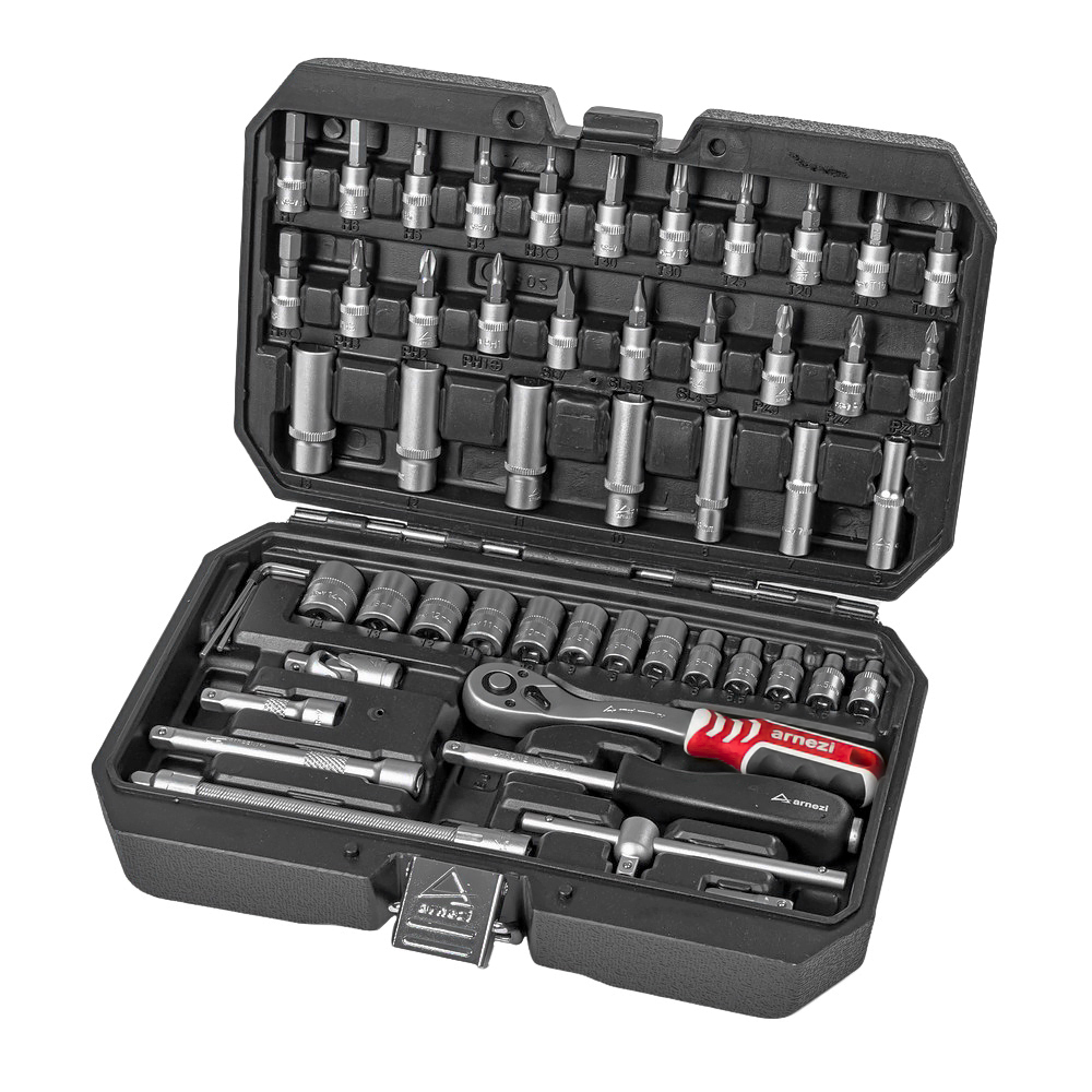 Набор инструментов 53 пр. 1/4dr - ARNEZI R0900053