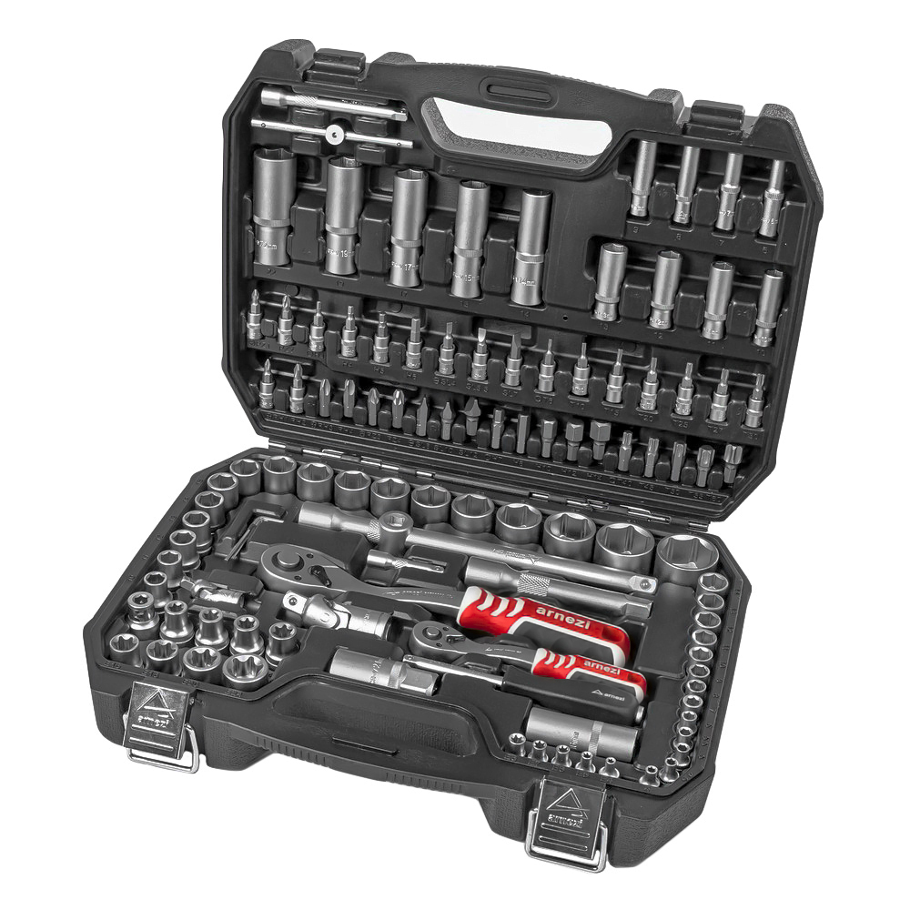 Набор инструментов 108 пр. 1/4dr, 1/2dr - ARNEZI R0900108