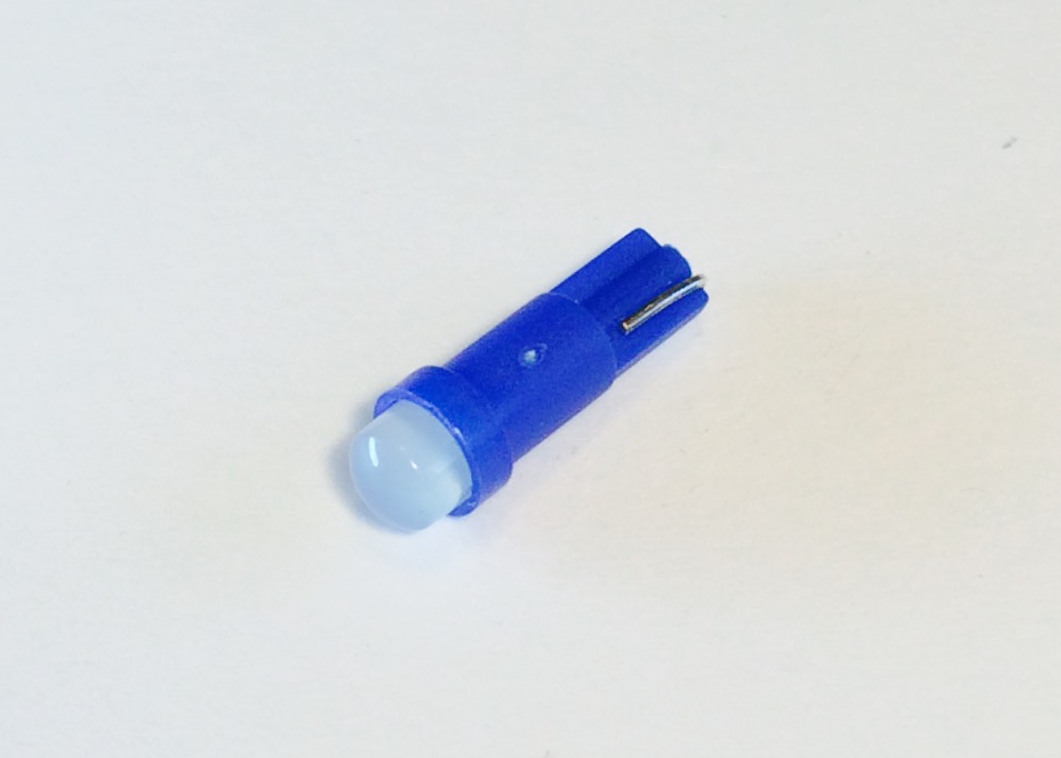 Светодиод 12В  1,2Вт без цоколя белый 1 SMD (приборная) фарфор - Китай T-5