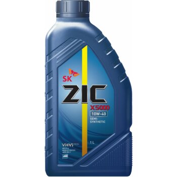X5000 10w40 (1л) (12шт) (масло п/синт. для груз/авто) 132658 HCV - ZIC 132 658