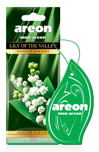 Ароматизатор MON бумажный Ландыш 043-333 (мин.упак.10шт) - AREON 704-043-333