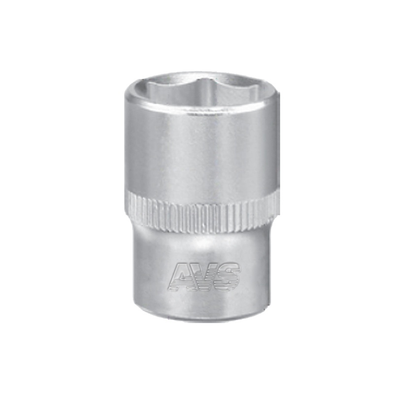 Головка торцевая 6-гранная 1/4dr (13 мм) h01413 - AVS A07846S
