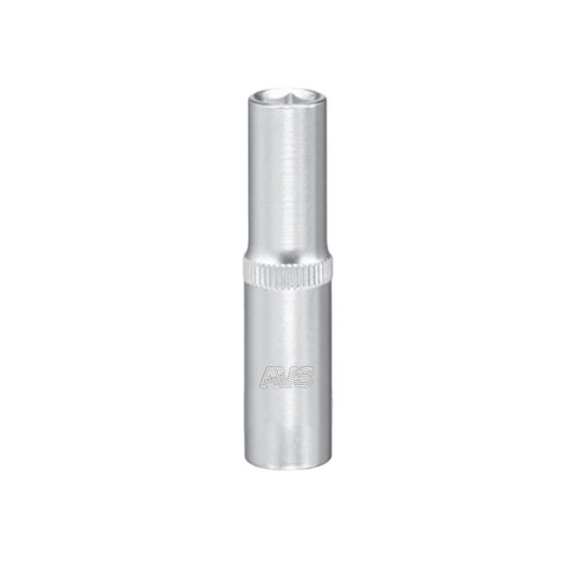 Головка торцевая глубокая 6-гранная 1/4dr (07 мм) h11407 - AVS A07850S