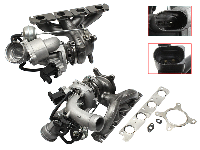 Турбина audi a3/q3/skoda yeti/octavia/vw caddy/tiguan/pas 1,8/2,0 tfsi 04-18 - SAT ST06J145713K