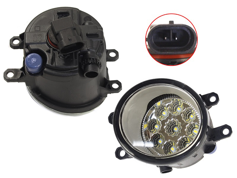 Фара противотуманная avensis/corolla/vitz/rav/ractis//ist 05-/premio/allion 07-/camry 06- LH диодная - SAT ST2122052DL