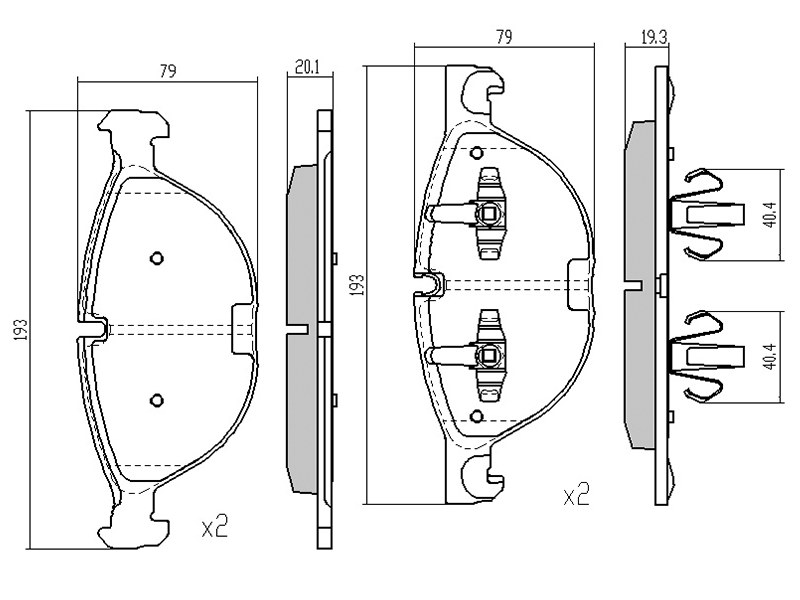 Колодки тормозные перед BMW X5 E70 07-13/x5 F15 13-/x6 E71 08-14/x6 F16 14- - SAT ST34116778048