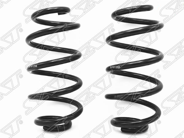 Комплект пружин 2шт задние nissan juke #f15 10-  2WD - SAT ST59044