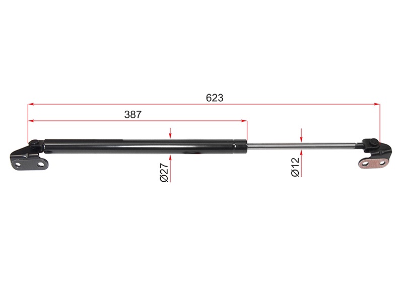 Амортизатор крышки багажника toyota hilux 4-runner/surf ##n18# 95-02 LH(спойлер) - SAT ST6890835040