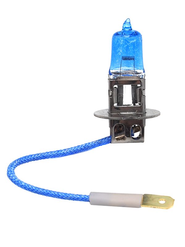 Лампа головного освещения галогенная супер белая H3 12V 55W - SAT ST-H3W-12V
