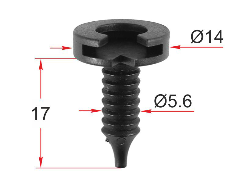 Клипса обшивки кузова land rover (1 шт.) - SAT STM12239