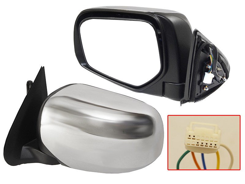 Зеркало mitsubishi l200/triton 15- LH - хром, регулировка, складывание (пр-во Тайвань) - SAT STMB94940A2