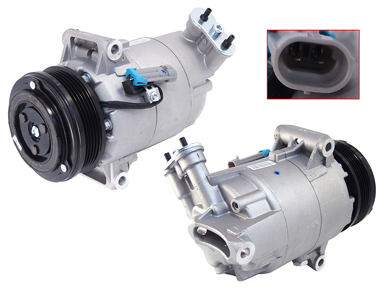 Компрессор кондиционера opel astra h 04-10/zafira b 05- - SAT STOP493960