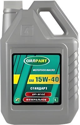 Масло моторное стандарт SAE 15w40 5л - OIL RIGHT 2372