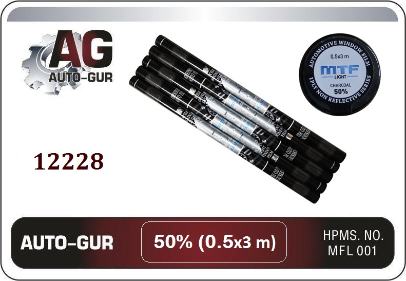Плёнка тонировочная MTF Америка    50% (0.5м х 3м) - Auto-GUR 12228
