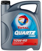 Масло моторное полусинтетическое quartz 7000 10w-40 4л - TOTAL 214107