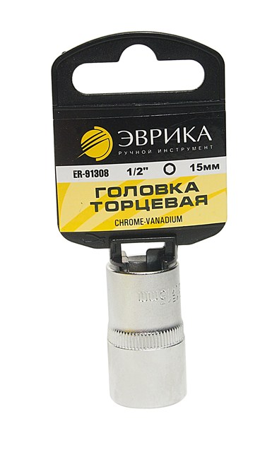 Головка торцевая 24мм 1/2 6-гранная L=40мм - ЭВРИКА ER91317