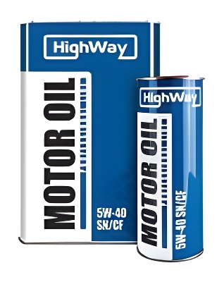 5w40 sn/cf  4л  масло моторное (синтетика) - HighWay 10028