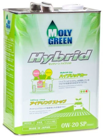 Масло моторное hybrid sn/gf-5 0w-20 (4,0l) - MOLYGREEN 0470101