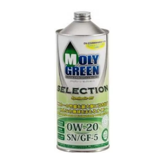 Масло моторное selection 0w-20 sn/gf-5 (1,0) - MOLYGREEN 0470085