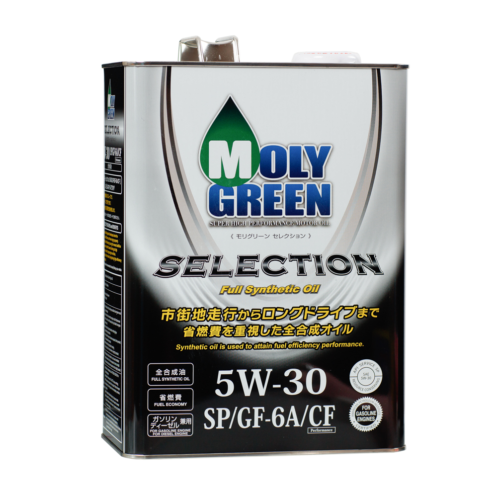 Масло моторное selection 5w-30 sn/gf-5 (4,0) - MOLYGREEN 0470074