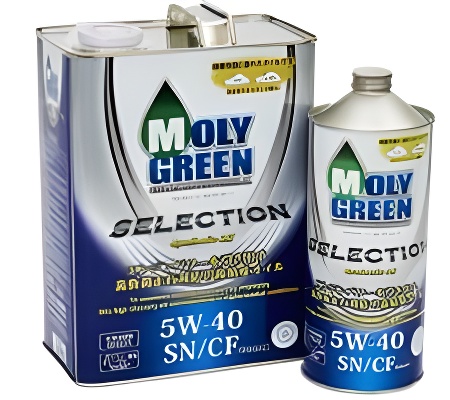 Масло моторное selection sn/cf 5w-40 (1,0l) - MOLYGREEN 0470088
