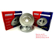 Диск тормозной передний перфорированный nissan pathfinder 05  navara 05 , - Devers 141989991