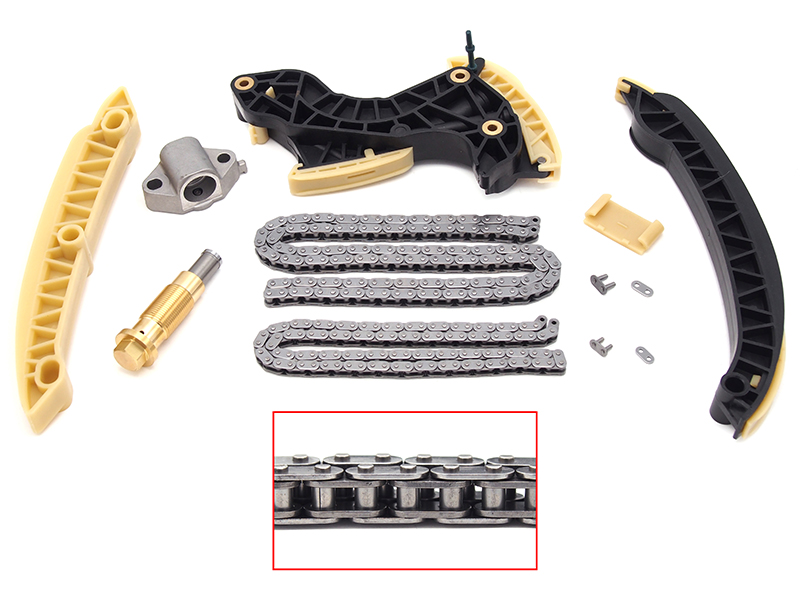 Комплект цепи ГРМ m271 1,6/1,8 mercedes C-Class W203/204/E-Class W211/212/Sprinter 08- - SAT TKBE007
