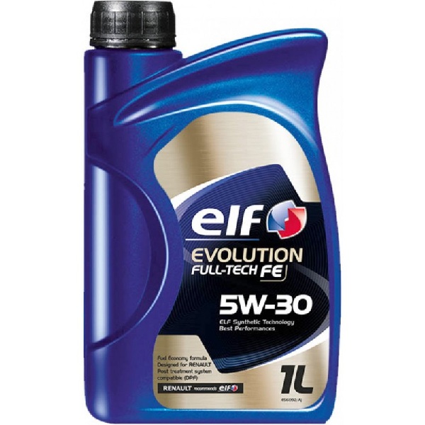 масло мот. синт.  evolution fulltech FE 5w-30 (1 л) - Elf 213933