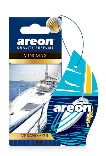 Ароматизатор на зеркало  Mini Max Verano Azul - AREON 704AMM01