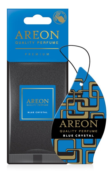 Ароматизатор на зеркало  Premium Blue Crystal - AREON 704DP03