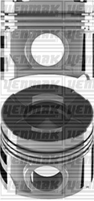 91,10 mm Поршень с пальцем,с кольцами - YENMAK 3104362000