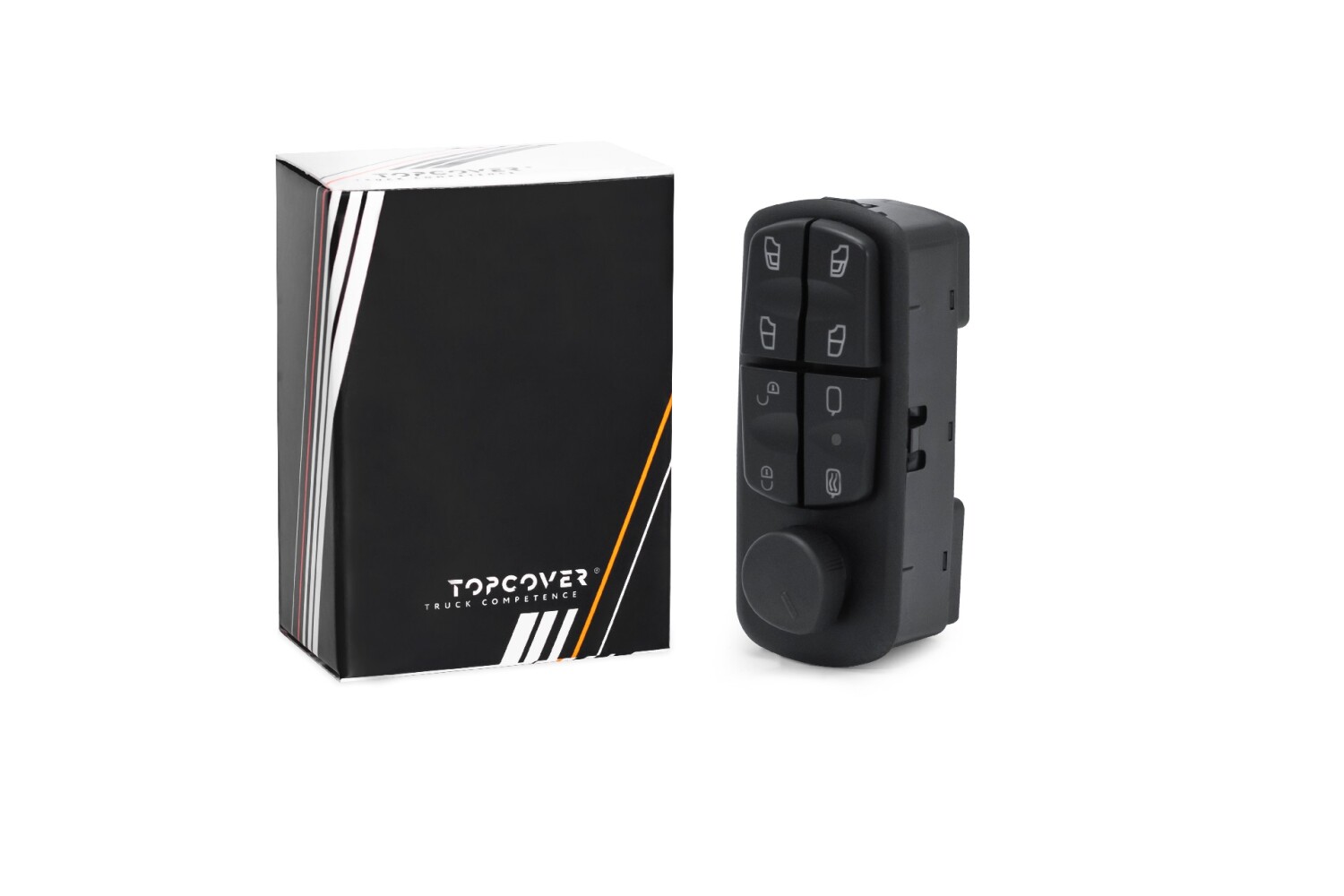 Блок кнопок управления стеклоподъемником левый Mercedes Axor - TOPCOVER T00204003