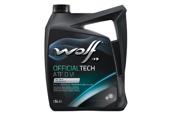 Масло трансмиссионное officialtech ATF d VI 5L - Wolf 1044605