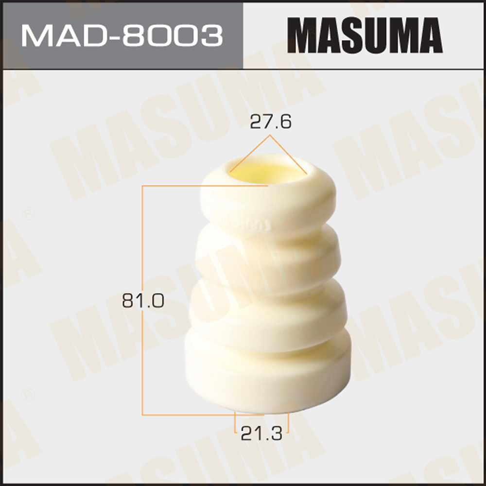 Отбойник амортизаторов 21.3 x 27.6 x 81, Impreza G11 - Masuma MAD8003