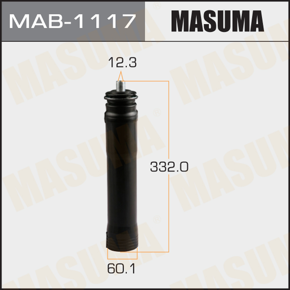 Пыльник амортизатора toyota corolla (e150) 06-13, auris 06-, prius 09- заднего | зад | - Masuma MAB1117