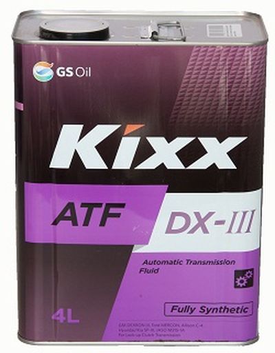 ATF dx-iii 4L масло трансмиссионное    dexron III  ford mercon  allison C4 (0979)  Ж/банка - KIXX L250944TR1