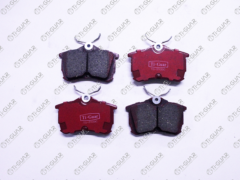 Колодки тормозные дисковые - Ti-Guar TG-8109C