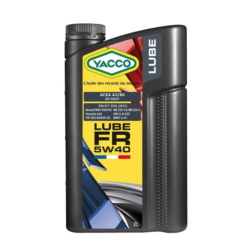 Масло моторное  lube FR 5w40 (2l) - YACCO 305424